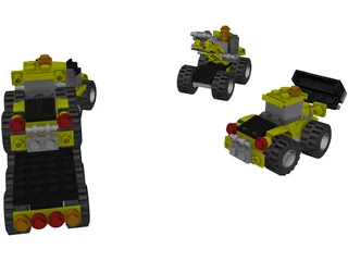 Lego Creator 3in1 #5761 3D Model