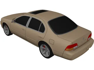 Nissan Maxima GLE (1998) 3D Model