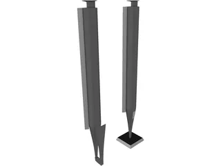 Bang&Olufsen Beolab 18 Speakers 3D Model