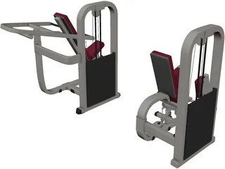 Shoulder Press 3D Model