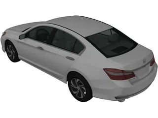 Honda Accord 2016 3D Model