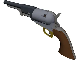 Colt Walker 3D Model