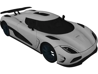 Koenigsegg Agera 3D Model