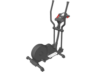 Treadmill Kettler 3D Model