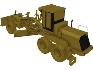 Grader GS-2501 3D Model