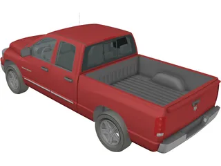 Dodge Ram (2007) 3D Model