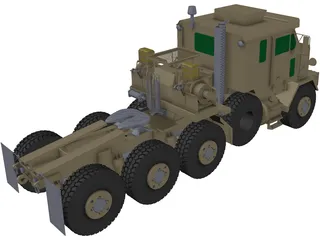 M1070 Motrice Oshkosh 3D Model