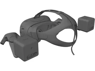 HTC Vive 3D Model