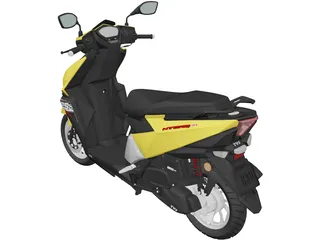 TVS Ntorq 125 (2018) 3D Model