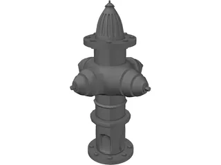 Fire Hydrant 3D Model