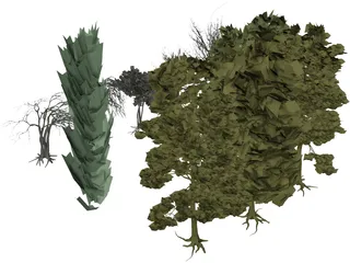 Tree Collection 3D Model