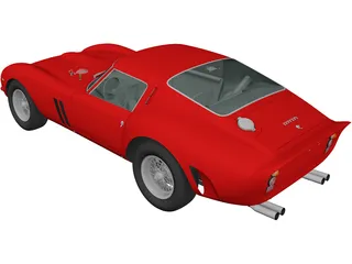 Ferrari 250 GTO (1962) 3D Model