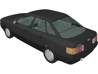 Audi 80 [B3] (1986) 3D Model