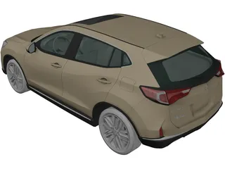 Acura CDX (2016) 3D Model