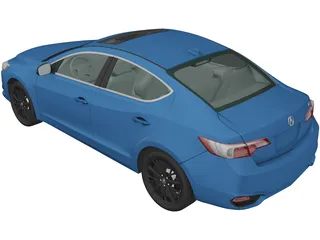 Acura ILX (2016) 3D Model