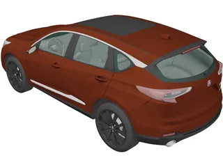 Acura RDX (2018) 3D Model