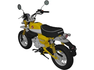 Honda Monkey 125 (2019) 3D Model