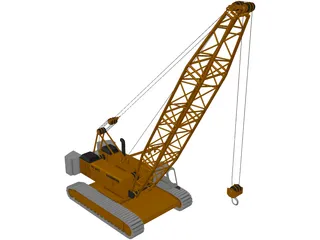 Liebherr HS 895 HD 3D Model