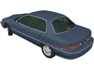 Buick Skylark Sedan (1995) 3D Model