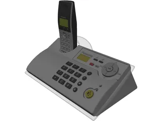 Panasonic Phone 3D Model