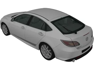 Mazda 6 Sedan (2011) 3D Model