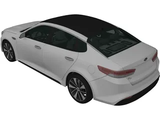 Kia K5 MX (2016) 3D Model