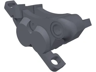 Shimano Zee Calliper 3D Model