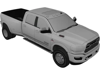 Dodge RAM 3500HD Limited (2020) 3D Model