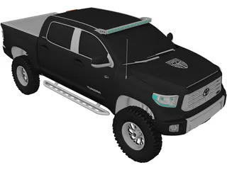 Toyota Tundra [Lifted] (2020) 3D Model