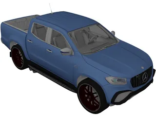 Mercedes-Benz X-Class AMG Concept 3D Model