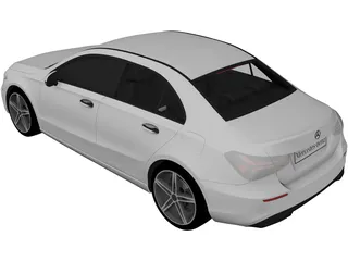 Mercedes-Benz A-Class Sedan  [W177] 3D Model