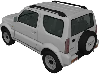 Suzuki Jimny (2012) 3D Model