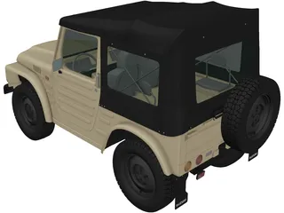 Suzuki Jimny (1977) 3D Model