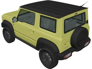 Suzuki Jimny (2019) 3D Model