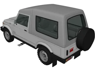 Suzuki Gypsy (2016) 3D Model