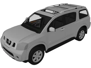 Nissan Armada 3D Model