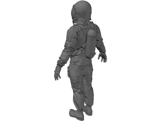 Astronaut 3D Model