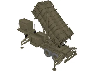 Patriot MIM-104 3D Model