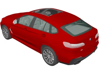 BMW X4 M40d [G02] (2019) 3D Model