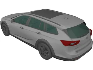 Opel Insignia Country Tourer (2017) 3D Model