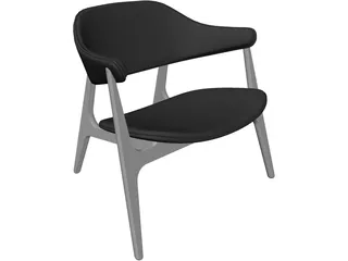 Span Lounge Chair 3D Model