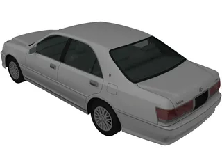 Toyota Crown S170 (2001) 3D Model