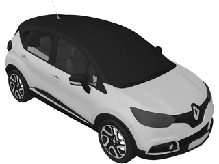 Renault Captur (2013) 3D Model