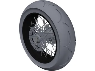 Wheel 5,0x17 3D Model