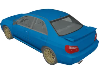 Subaru Impreza 3D Model