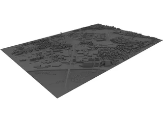 Southeast Vienna 3D Model
