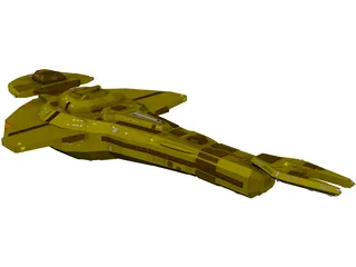Star Trek Cardassian Angelor 3D Model