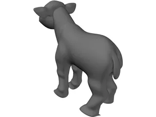 Little Lamb 3D Model