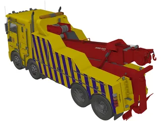 Kenworth Wrecker K100 3D Model