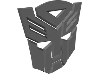 Transformers Autobot Symbol 3D Model